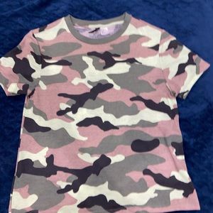 cute camouflage t-shirt!
